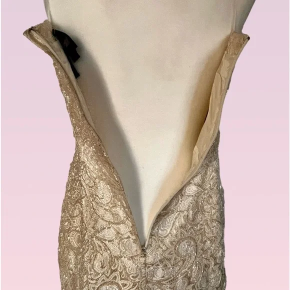 CARMEN MARC
VALVO Sparkly Strapless Dress 10 - Picture 5 of 11